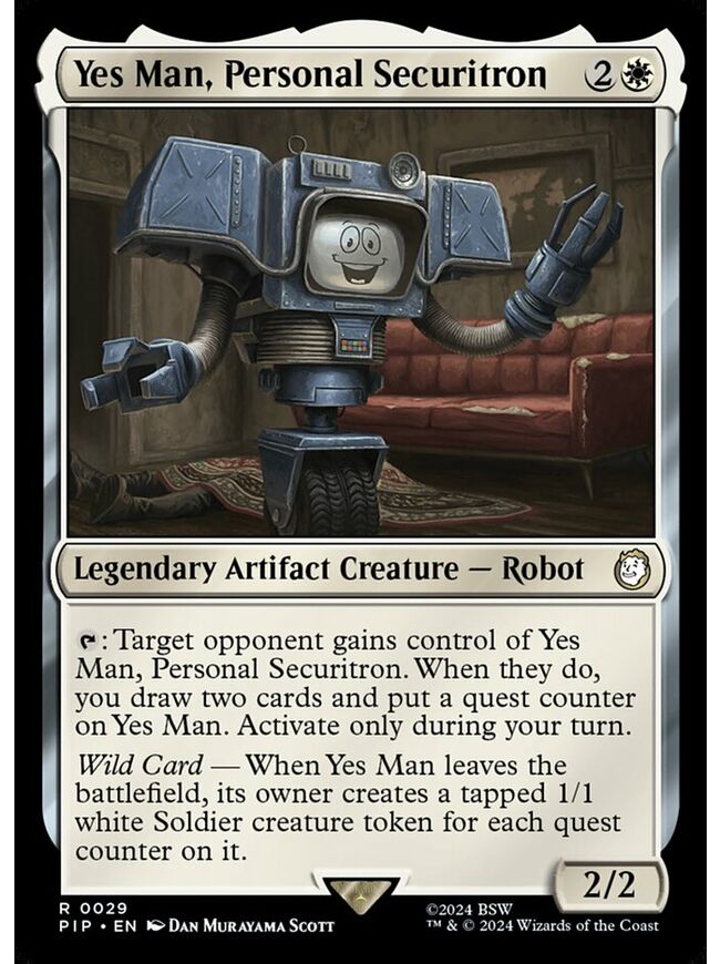 Yes Man, Personal Securitron