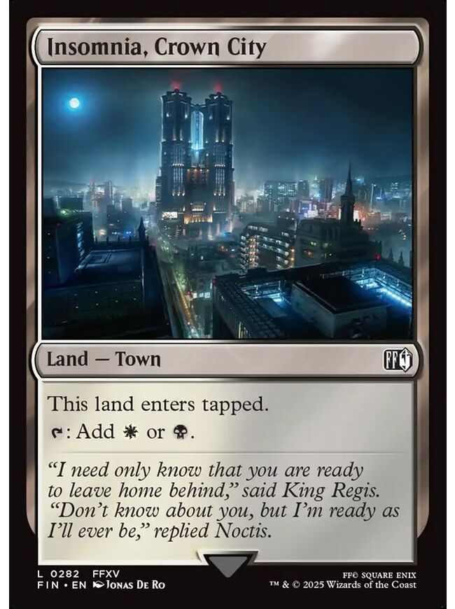 Insomnia, Crown City