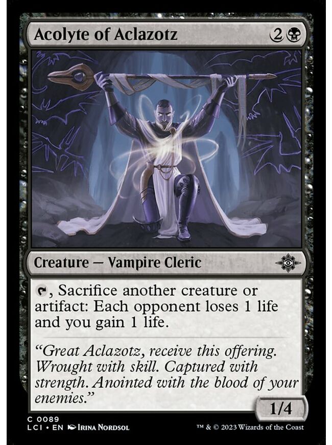 Acolyte of Aclazotz