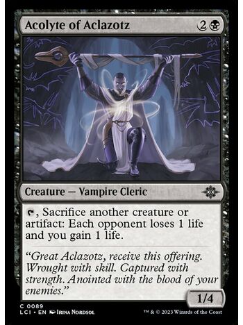 Acolyte of Aclazotz