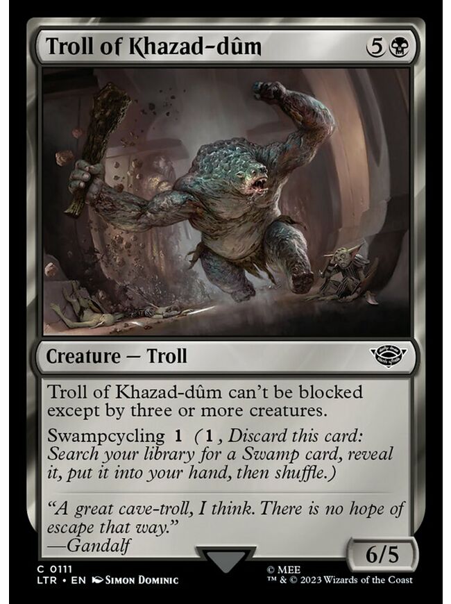 Troll of Khazad-dûm