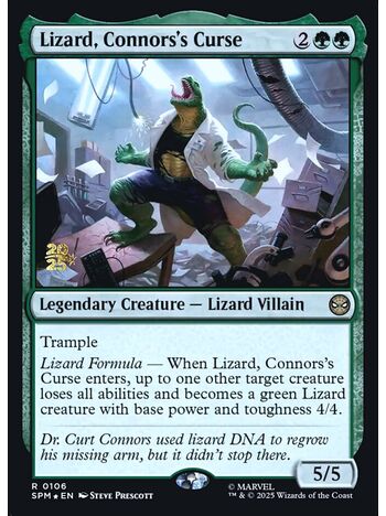 Lizard, Connors's Curse
