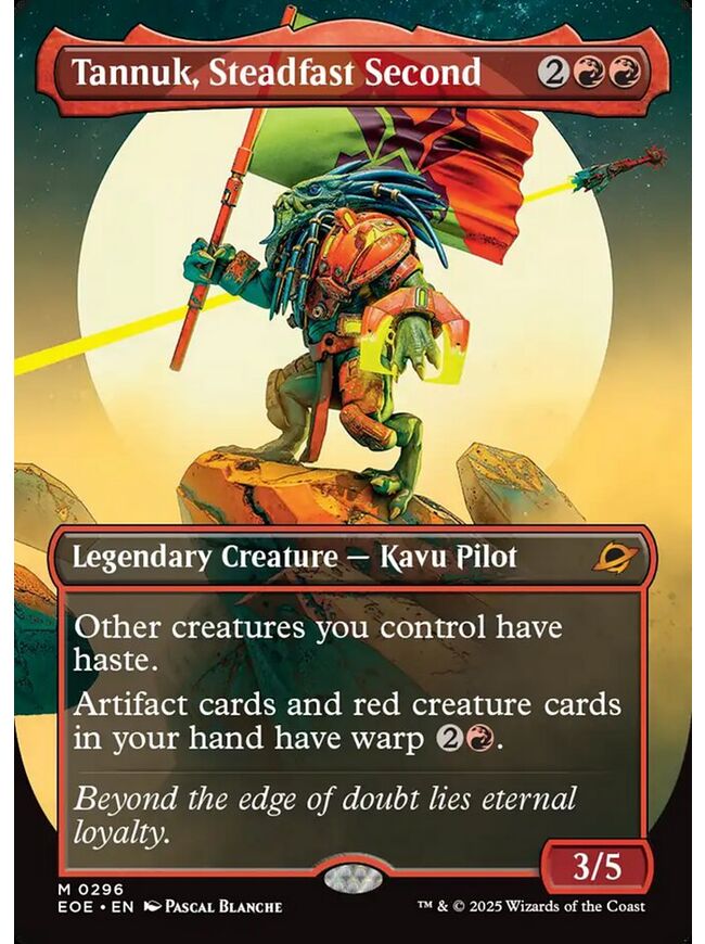 Tannuk, Steadfast Second