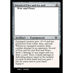 Sword of Fire and Ice and War and Peace