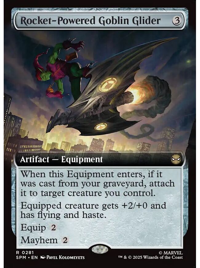Rocket-Powered Goblin Glider