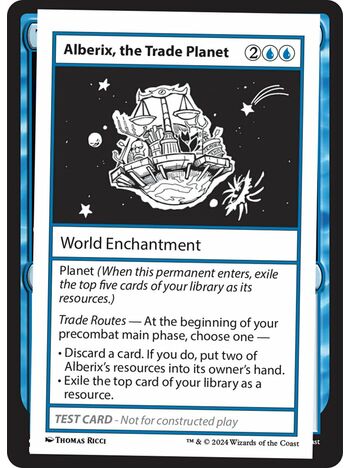 Alberix, the Trade Planet