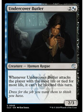 Undercover Butler