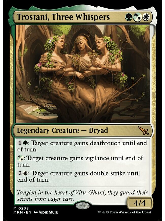 Trostani, Three Whispers