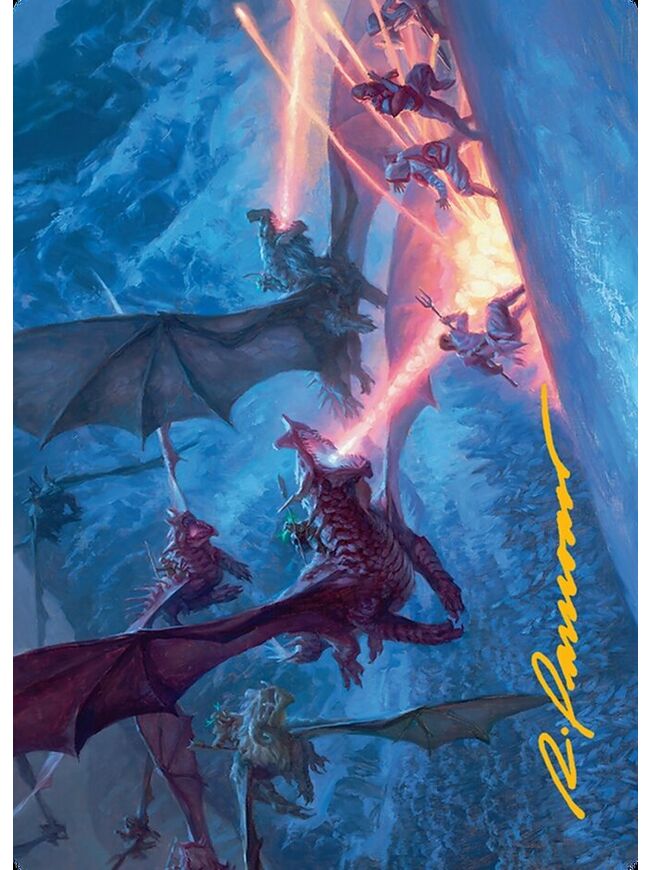 Dragonback Assault // Dragonback Assault (Art Series)