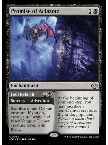 Promise of Aclazotz // Foul Rebirth