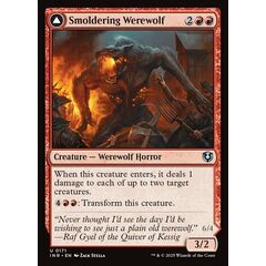Smoldering Werewolf // Erupting Dreadwolf
