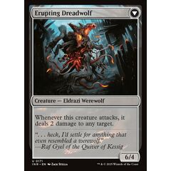 Smoldering Werewolf // Erupting Dreadwolf