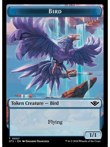 Bird Token (1/1) (Blue)