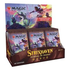 Strixhaven: School of Mages - Set Booster Display