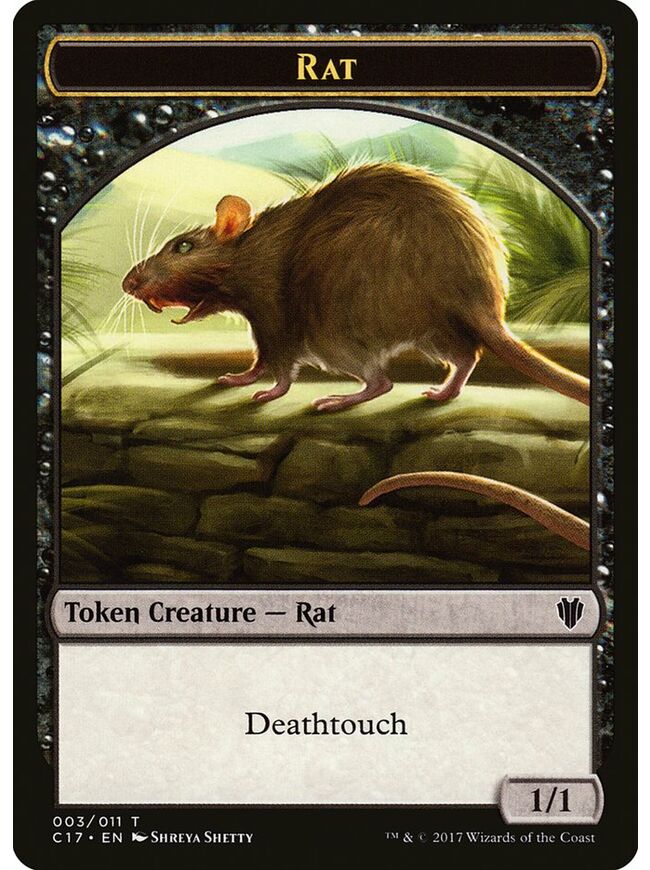 Rat Token (Deathtouch)
