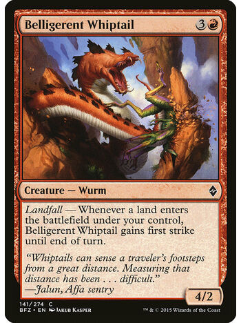 Belligerent Whiptail
