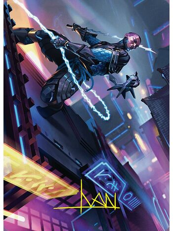 Kaito, Cunning Infiltrator // Kaito, Cunning Infiltrator (Art Series)