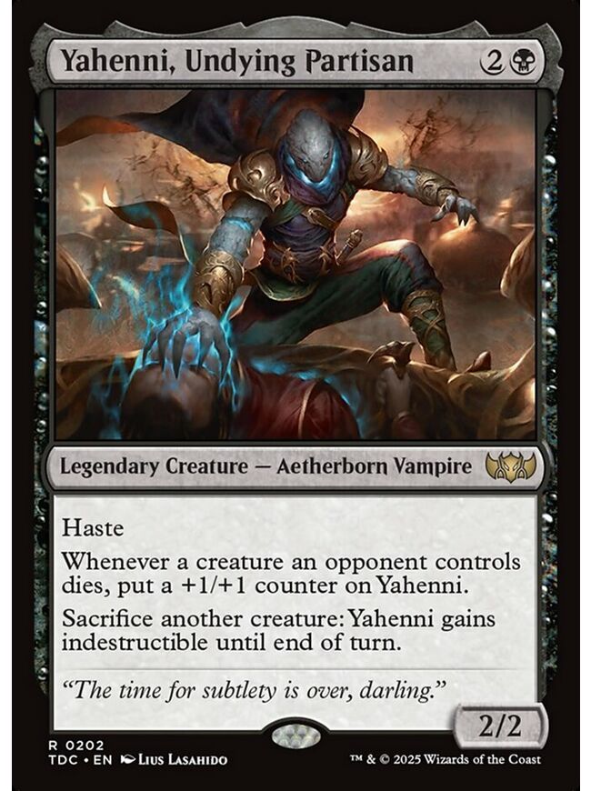 Yahenni, Undying Partisan