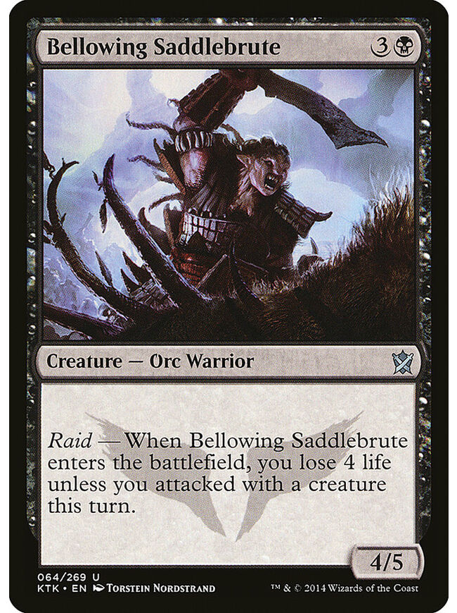 Bellowing Saddlebrute