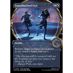 Unauthorized Exit