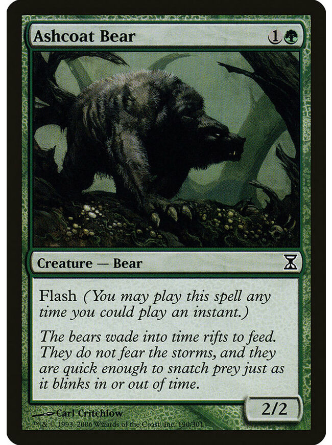 Ashcoat Bear
