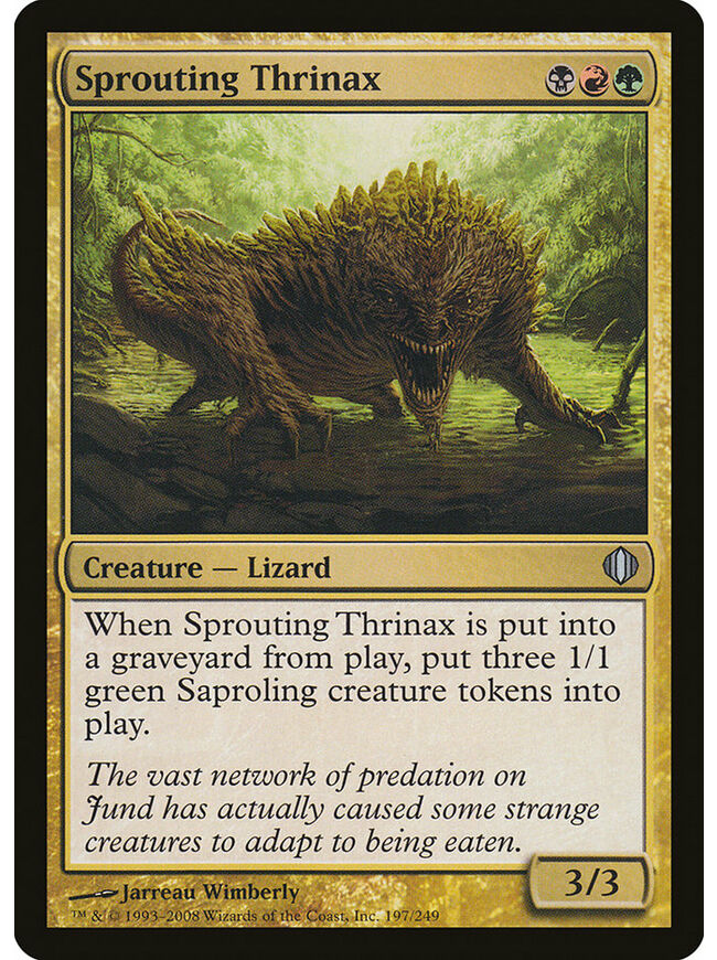 Sprouting Thrinax