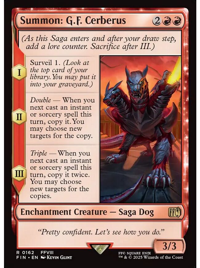 Summon: G.F. Cerberus