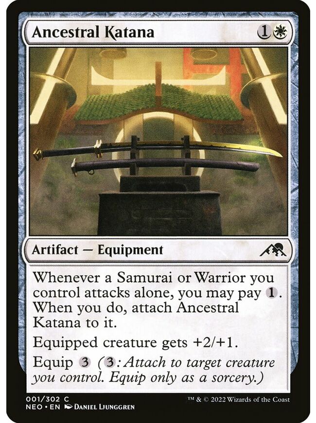 Ancestral Katana