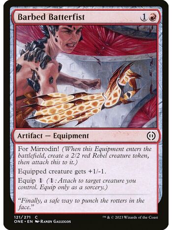 Barbed Batterfist