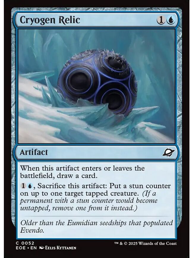 Cryogen Relic
