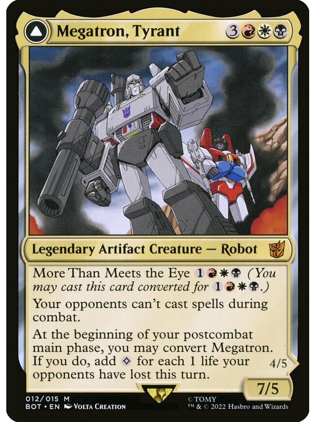 Megatron, Tyrant // Megatron, Destructive Force