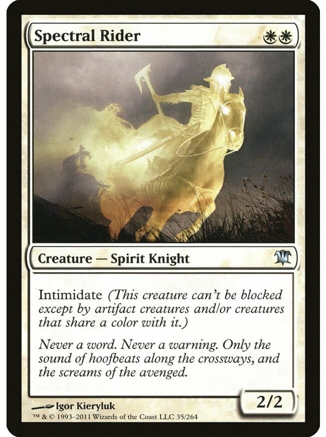 Spectral Rider