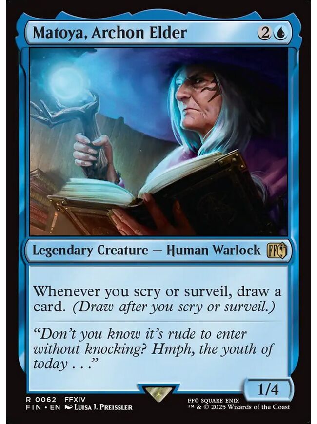 Matoya, Archon Elder