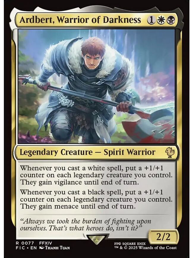 Ardbert, Warrior of Darkness