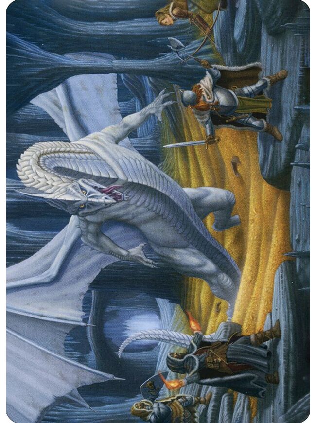 Cave of the Frost Dragon // Cave of the Frost Dragon (Art Series)