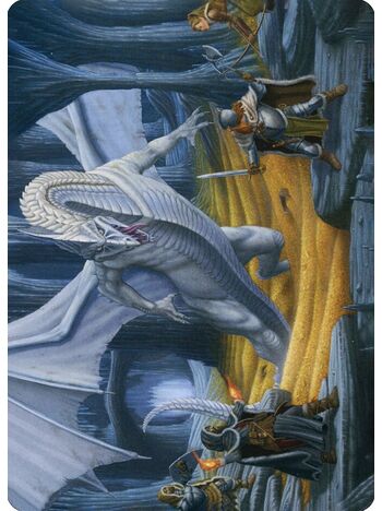 Cave of the Frost Dragon // Cave of the Frost Dragon (Art Series)