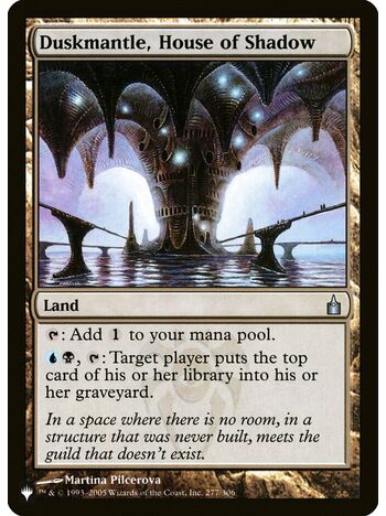 Duskmantle, House of Shadow