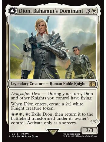 Dion, Bahamut's Dominant // Bahamut, Warden of Light