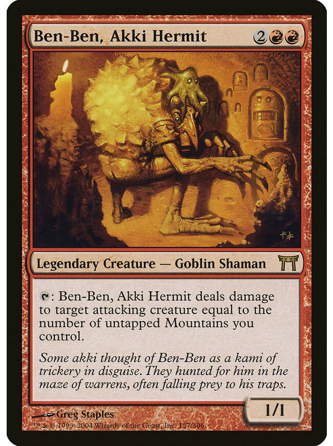 Ben-Ben, Akki Hermit