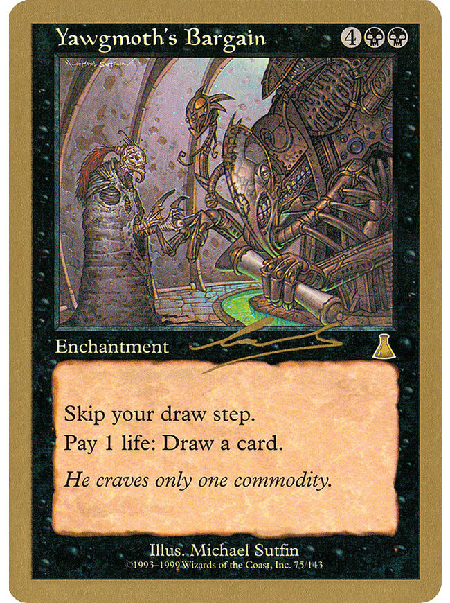 Yawgmoth's Bargain