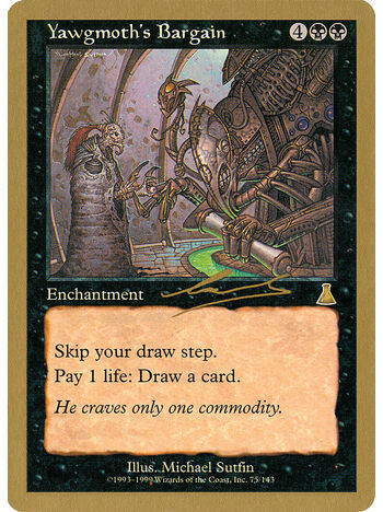 Yawgmoth's Bargain