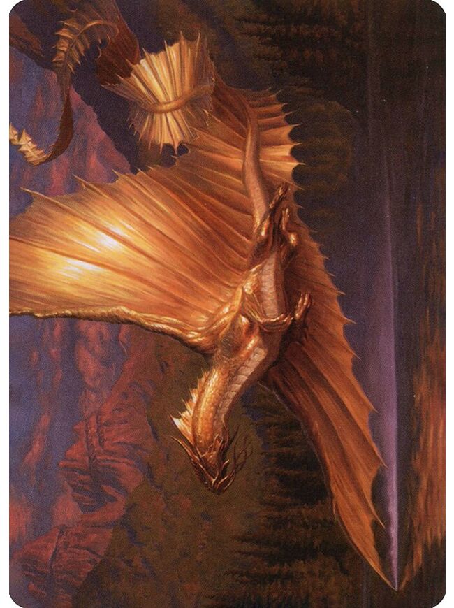 Adult Gold Dragon // Adult Gold Dragon (Art Series)