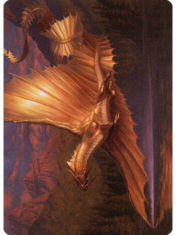 Adult Gold Dragon // Adult Gold Dragon (Art Series)