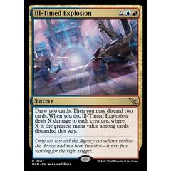 Ill-Timed Explosion