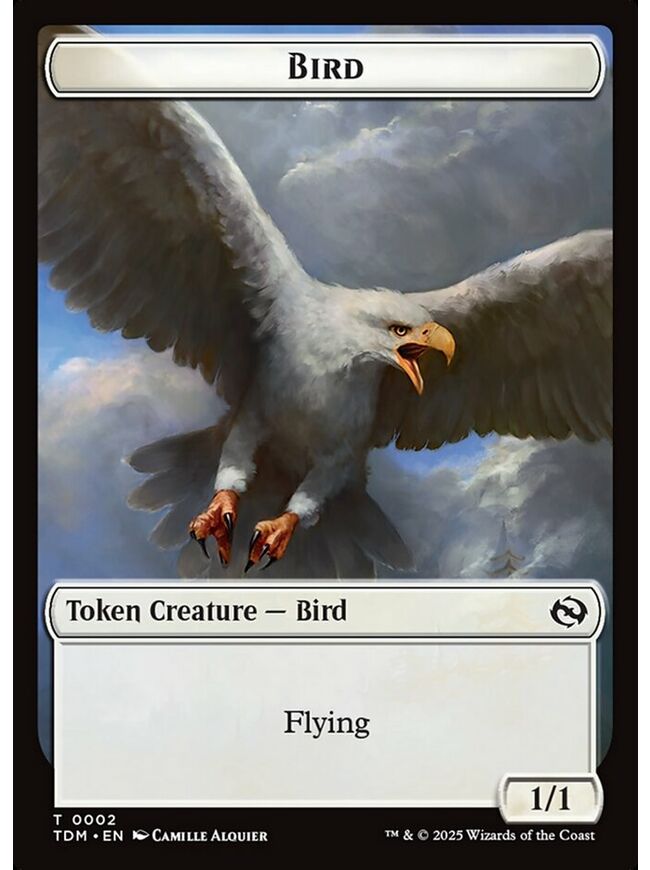Bird Token (1/1) (White)