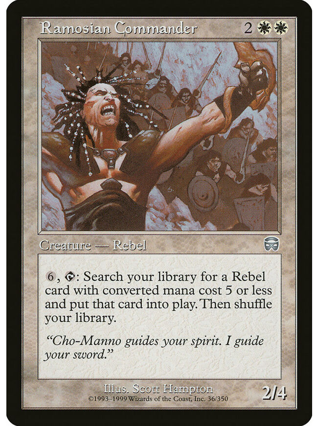 Ramosian Commander