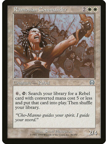 Ramosian Commander