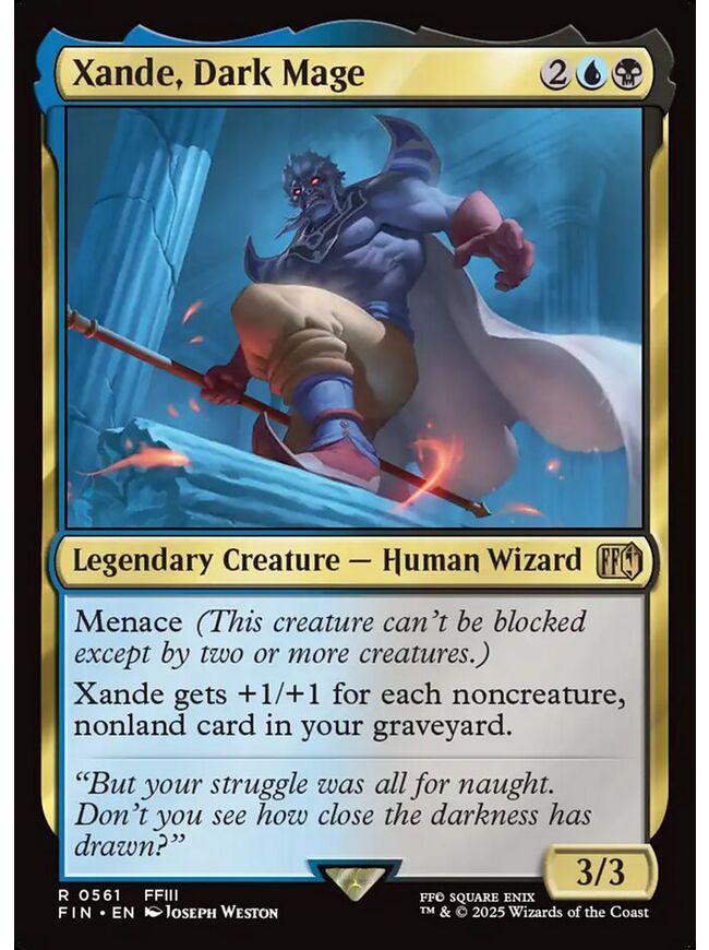 Xande, Dark Mage