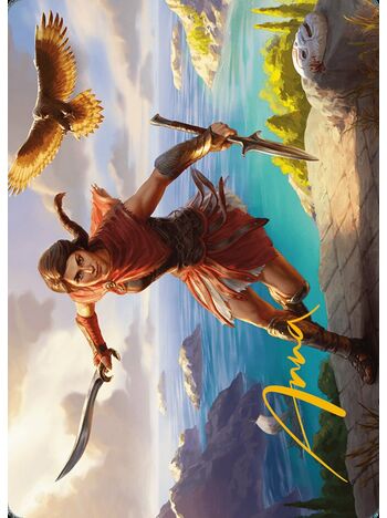 Kassandra, Eagle Bearer // Kassandra, Eagle Bearer (Art Series)