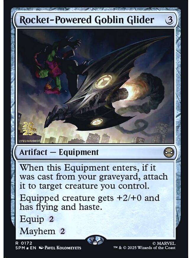 Rocket-Powered Goblin Glider